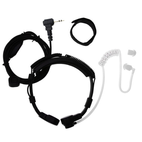 Casque micro à vibration de gorge avec prise jack 2,5 mm 1