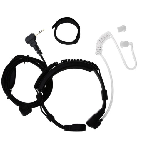 Casque micro à vibration de gorge avec prise jack 2,5 mm 2