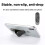 Telefoonhouder met elastische vingerband en standaard 5