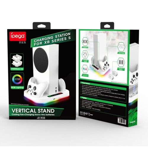 Βάση ψύξης RGB για Xbox Series S με διπλή φόρτιση 2