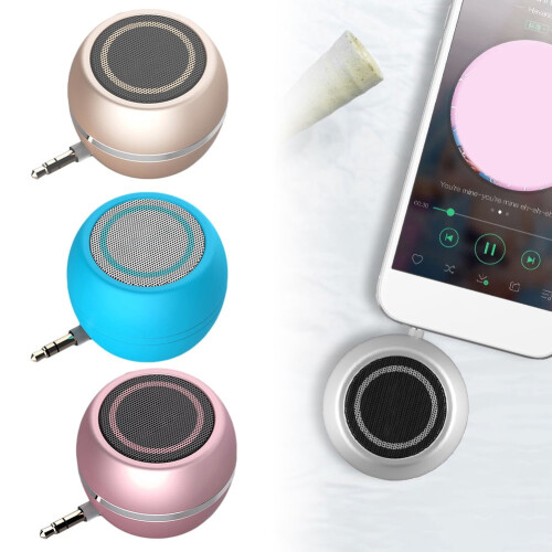 A5Mini draagbare luidspreker met 3,5 mm jack-aansluiting, 3W 1