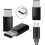 Micro USB till USB-C-adapterkonverterare 4 st 4