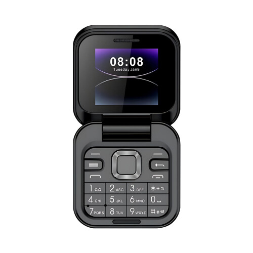 Mini Flip Phone 2G Unlocked Dual SIM Lightweight Portable 1