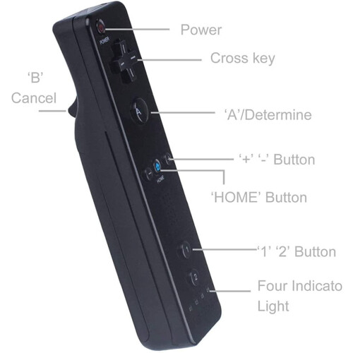 Wii Remote en Nunchuck-controller met luidspreker en trilfunctie 1