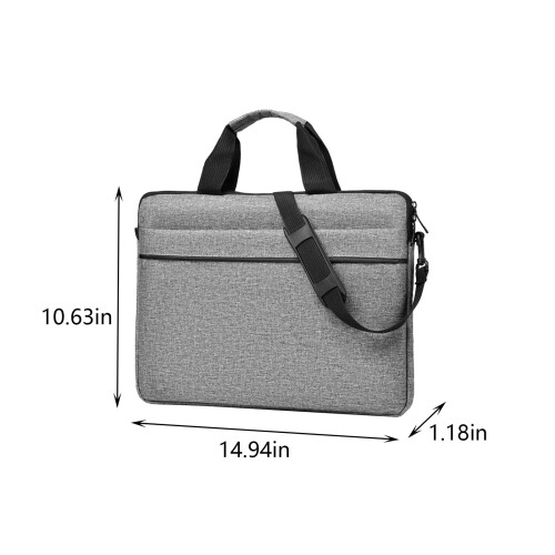 Laptop shoulder bag compatible with 14.1-15.6 inch laptops 2