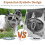 Soft Mesh Dog Muzzle for Short-Snouted Breeds, Full Pant 4
