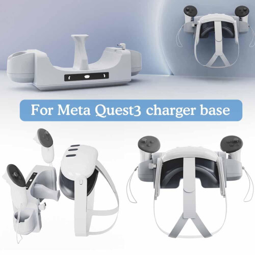 Βάση φόρτισης Meta Quest3 – Τοποθέτηση σε τοίχο και επιτραπέζια βάση 2