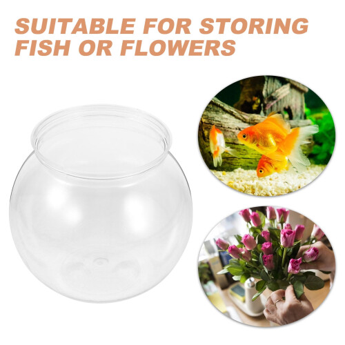 Transparente Kunststoff-Aquarien, 12,5 cm – 2 Stück 1
