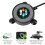 LED-akvariumboblesteinsdisk, rund, automatisk fargeendring 4