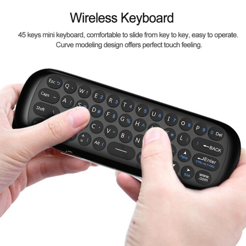 Wechip W1 2.4G Ασύρματο πληκτρολόγιο Τηλεχειριστήριο Υπέρυθρης Τηλεμάθησης6 - 2