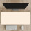 Korkbunn musematte 30x60cm beige 5