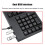 Left-Hand Ergonomic Keyboard with Dual USB Hub, 109Keys 3