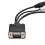 Cabo conversor VGA para S-Video e AV 3-RCA 4