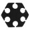 Multimikrofonhalter, 6 Mikrofone, 4 cm Loch 12