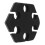 Multimikrofonhalter, 6 Mikrofone, 4 cm Loch 13