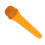 Orangenes ABS-Fake-Mikrofon-Requisit - Cosplay/Training 8