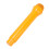 Orangenes ABS-Fake-Mikrofon-Requisit - Cosplay/Training 16