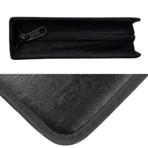 DVD case storage wallet with 80-disc capacity leather 1