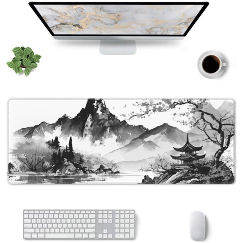 Japansk kirsebærblomst gaming musemåtte 80x30cm 1