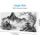 Japansk kirsebærblomst gaming musemåtte 80x30cm 3