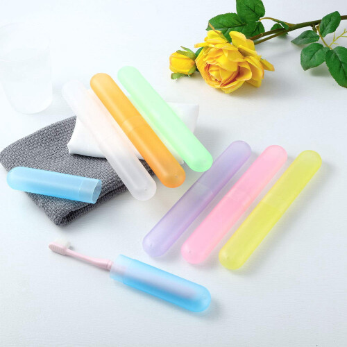 Conjunto de 20 capas para escova de dentes com código de cores. 2