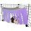 Cachette d'angle à pompons pour cobayes et petits animaux 4