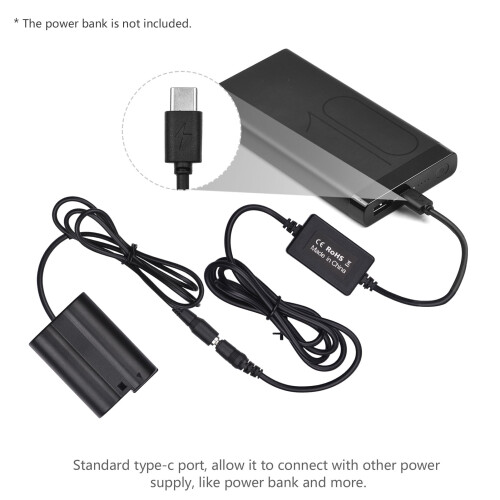 Akumulator USB-C PD do aparatów Nikon EN-EL15 1