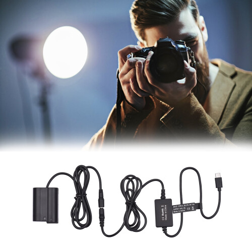 Ψεύτικη μπαταρία EP-5B με καλώδιο USB-C για Nikon Z7Z6D850 2