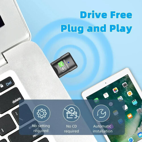 USB Wireless Network Card – Dual-Band2.4GHz/5.8GHz, 1