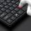 K-1000 78-Key USB Wired Mini Keyboard Black 2