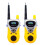 Walkie-talkie-sæt til børn, gult, 2 dele 3