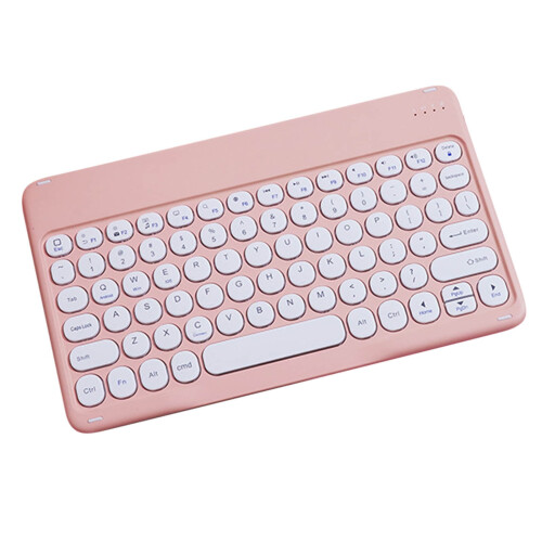 Tastatură Bluetooth portabilă, design retro compact 1