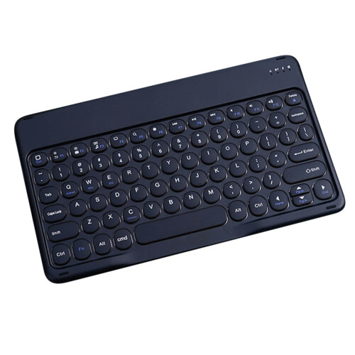 Bluetooth Keyboard Portable Retro Mini Slim Design 1