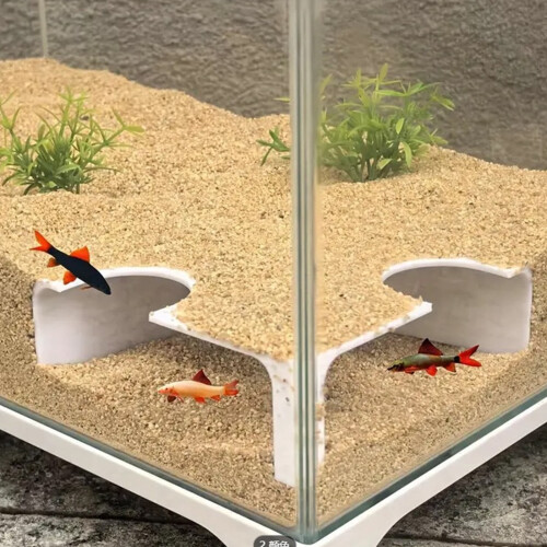Akvariumornament3D-printet undervandsgrottelandskab 1