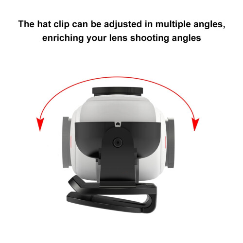 Insta360GO3/GO2 magnetische hoedcliphouder 1