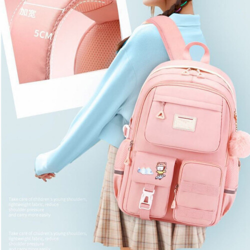 Mochila para laptop de 17 polegadas, ideal para viagens e uso universitário. 2