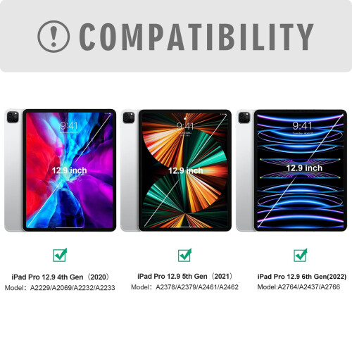 Capa com teclado para iPad Pro de 12,9 polegadas (2020–2022) 1
