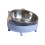Comedero elevado para perros de acero inoxidable con soporte elevado 3