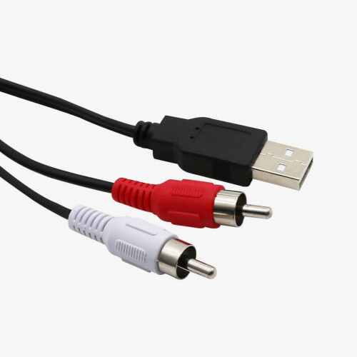 Καλώδιο AV USB-A σε διπλό RCA 5FT 1