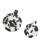 2 Pack Drum Practice Silencers with Strong-black and white 1