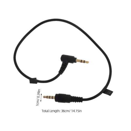 Câble adaptateur pour casque TRRS vers TRS 3,5 mm 1