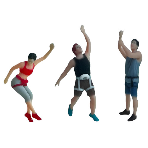 Realistic Rock Climber Figure Model for Architectural-Suit