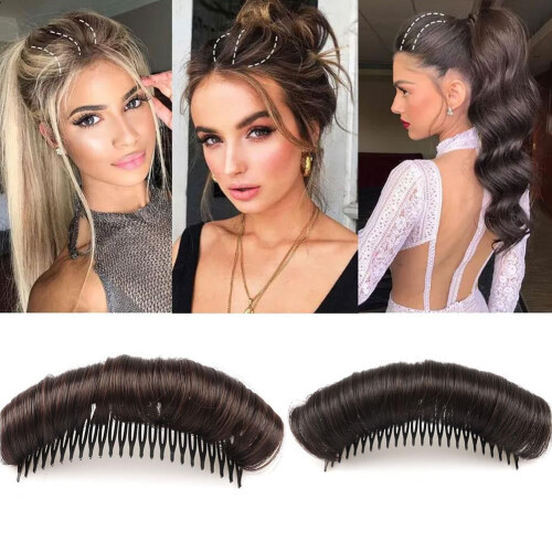 Hårknutdyna Fluffig Osynlig DIY-klämma 1