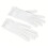 Delicate Mulberries Silk Gloves Breathable Fabric Keeps-White 1