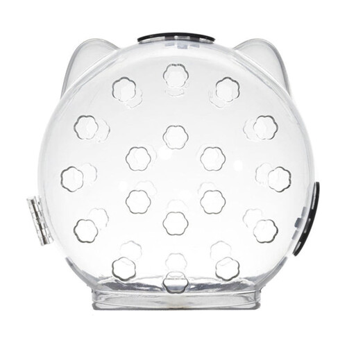 Cat Muzzle Helmet for Grooming Breathable Transparent 1