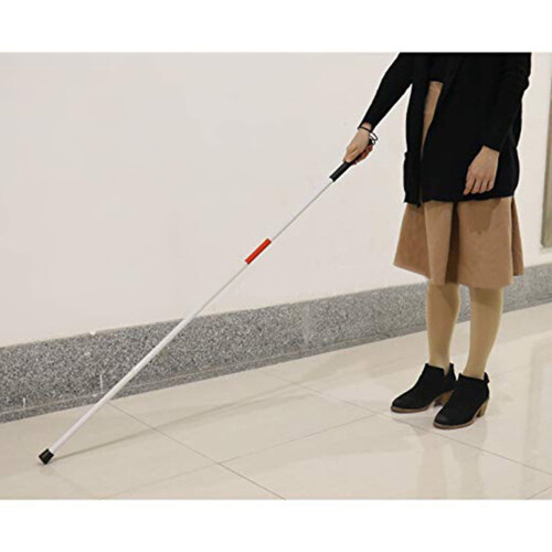 Folding Walking Cane Aluminum 4-124cm for Visually Impaired 1