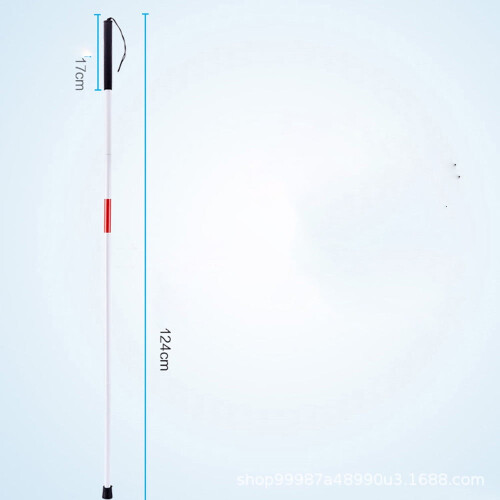 Walking Cane Folding Aluminum 124 cm 2