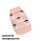 Dog Sweater Pink Santa Design Polyester Winter Coat Small 3