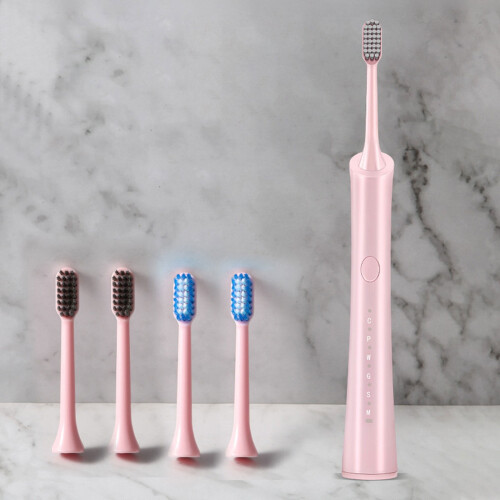 Smart Electric Toothbrush with Ultrasonic Vibration and 5 2