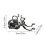Octopus Telefonstativ Aluminiumlegering 1 st 2